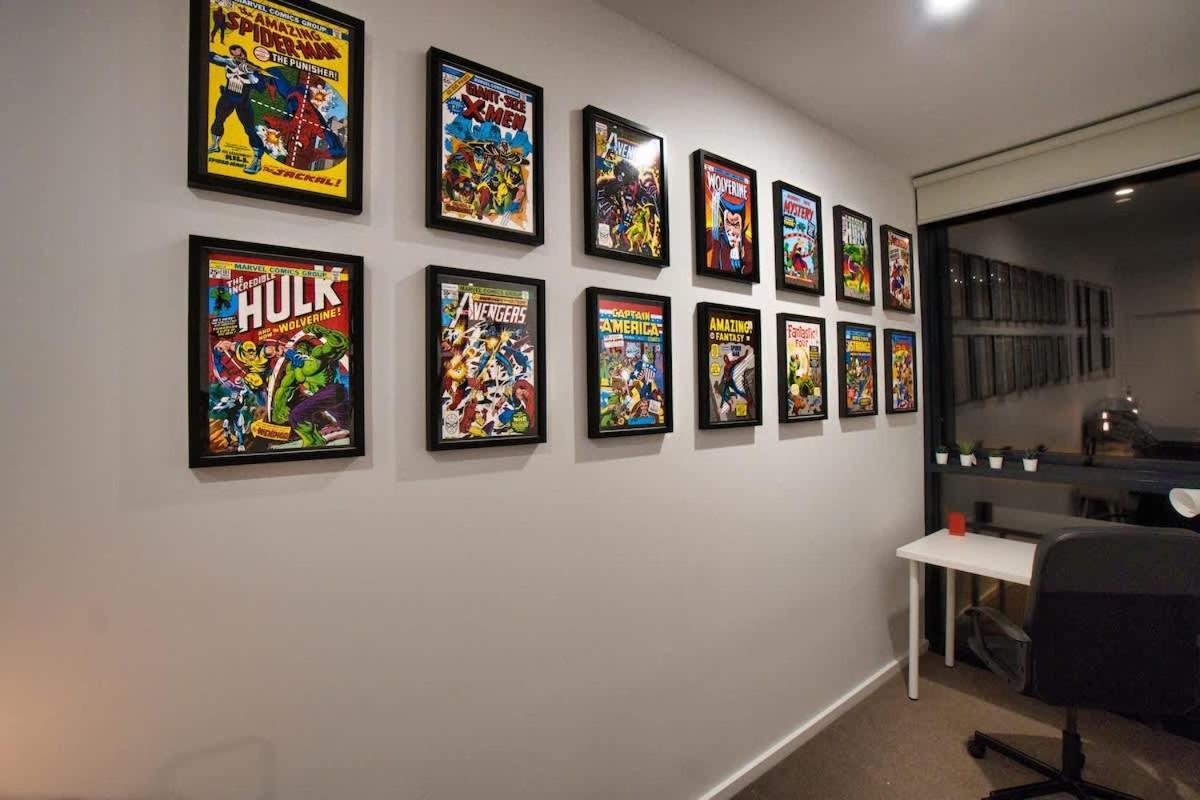 Dc Vs Marvel Theme Ft Arcade Machine Pool Gym Sauna Bbq Appartement Adelaide Buitenkant foto